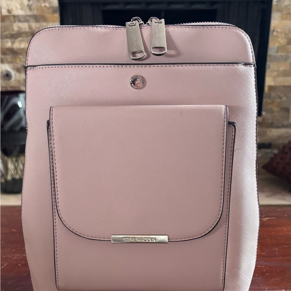 Steve Madden Pink Blush Backpack